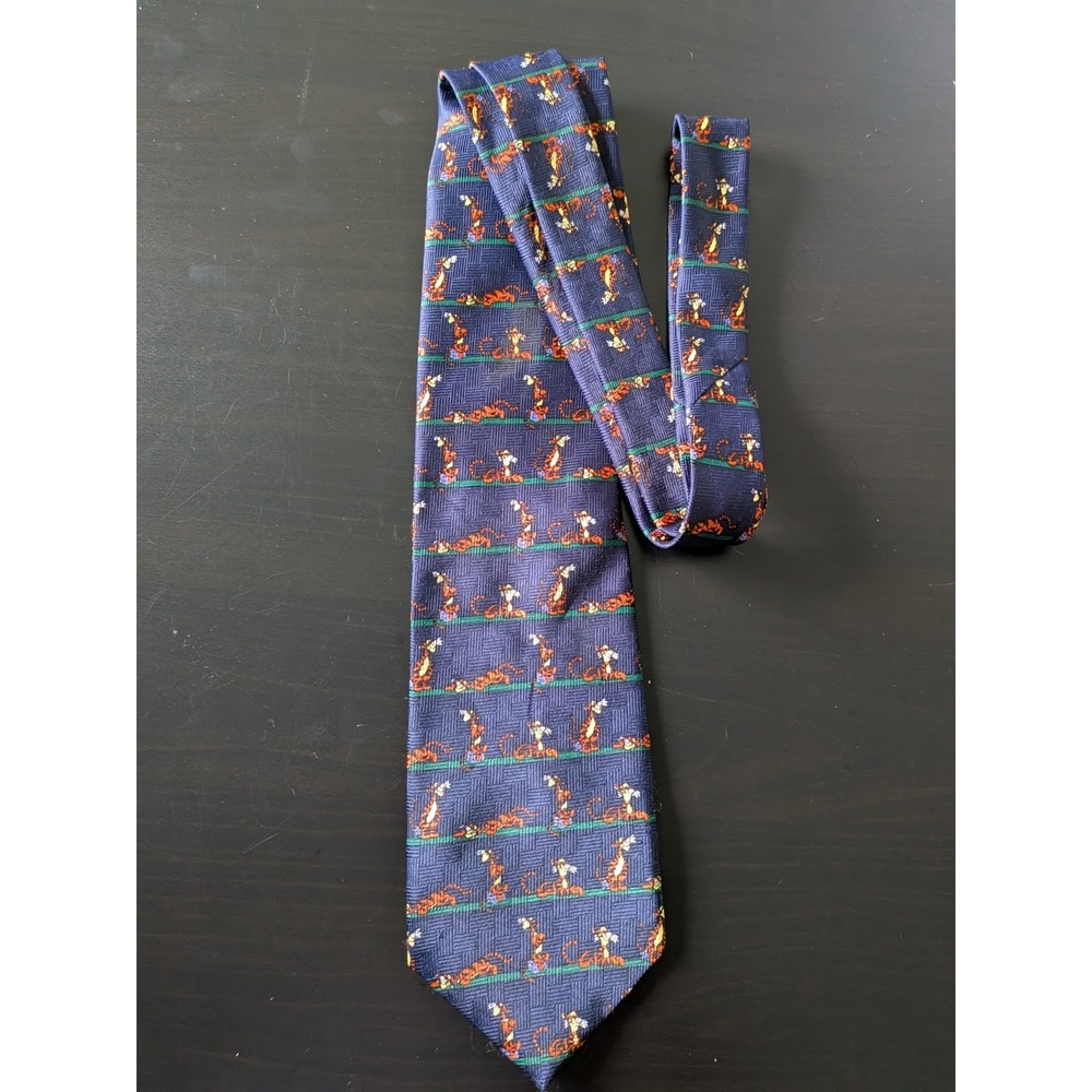Vintage Winnie The Pooh‎ Tigger All Over Design Tie 58"